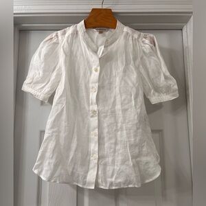 NWT Banana Republic White Blouse